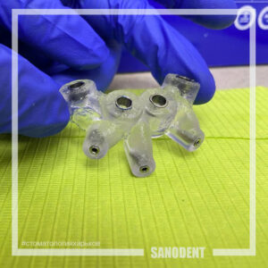 хирургический навигационный шаблон для имплантации